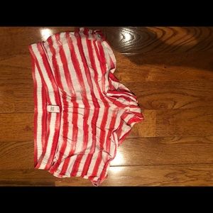 Victoria’s Secret pink and white shorts